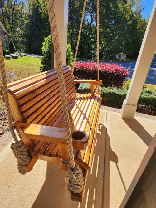 5 ft Cedar Porch Swing